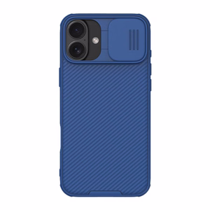 Nillkin CamShield Pro iPhone 16 Plus dėklas (mėlynas)