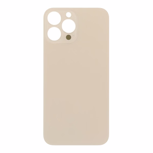 Galinis dangtelis iPhone 13 Pro Max Auksinis (bigger hole skirtas camera) OEM