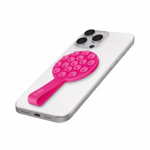 SBS MAG Grippy MagSafe compatible holder with suction cup and ear pink