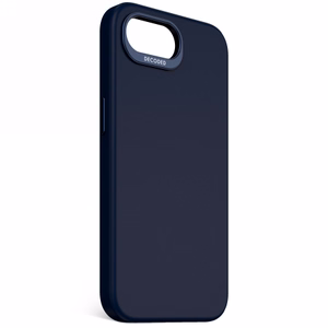 Decoded Silicone Backcover dėklas with MagSafe iPhone 16e - tamsiai mėlynas mėlynas