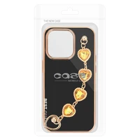 Madingas dėklas telefonui Iphone 14 Pro dizainas 2 juoda