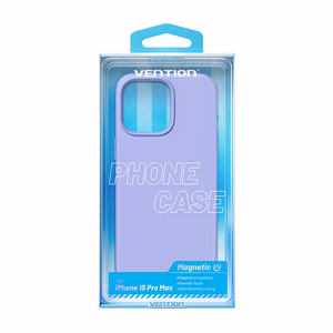 Vention KUFV0-40 Dėklas telefonui iš silikono iPhone 15 Pro Max (m) - violetinis