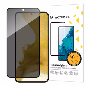 Защитное стекло для экрана "Wozinsky Privacy 5D Full Glue" Samsung S916 S23+, дружественный случай Анти-шпион