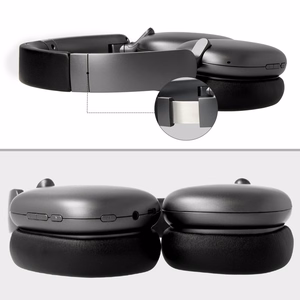 Blavec ant ausų Bluetooth ausinės BO-10 Bass Expert ANC (BO10-B) juodos