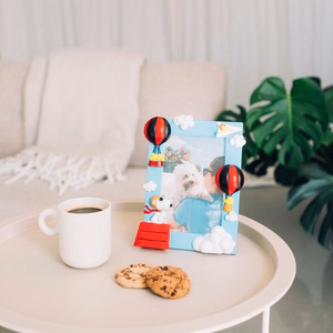 Snoopy 3D nuotraukų rėmelis 10 × 15 cm nuotraukai