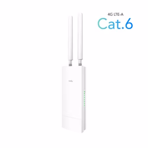 Cudy LT700 wireless router Gigabit Ethernet Dual-band (2.4 GHz / 5 GHz) 4G White
