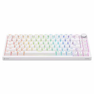 Savio ASTRAL WHITE JADE клавиатура игровая USB QWERTY US International