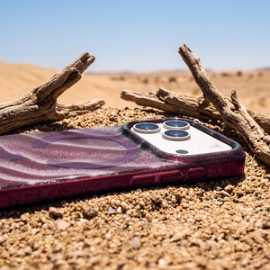 „Tecto Shield Desert Mag“ dėklas, skirtas iPhone 17 Pro 6,3" / iPhone 18 Pro 6,3", raudonmedžio spalvos