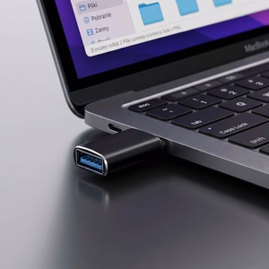 Adapteris USB A 3.0 to Type C Blue Star - juodas