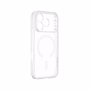 AmazingThing Titan Pro Lens dėklas, skirtas iPhone 18 Pro Max, su kameros apsauga ir dirželio tvirtinimu, suderinamas su MagSafe – spalva: skaidri