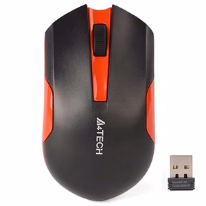 A4Tech G3-200N pelė dvinarė RF belaidė optinė 1000 DPI