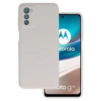 Silikoninis lengvas dėklas telefonui Motorola Moto G42 titano