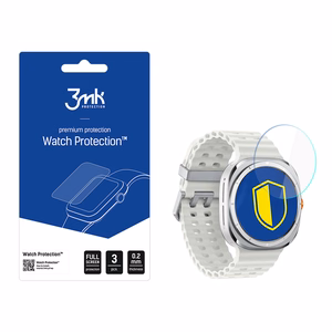 Grūdintas stiklas 3mk laikrodžio apsauga FlexibleGlass Samsung Galaxy Watch 7 Ultra