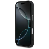 Guess Classic Logo Magnetinis dėklas telefonui iPhone 17 Pro - juodas
