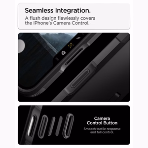 Spigen Tough Armor dėklas, skirtas iPhone 18 Pro Max / 17 Pro Max – spalva: juoda