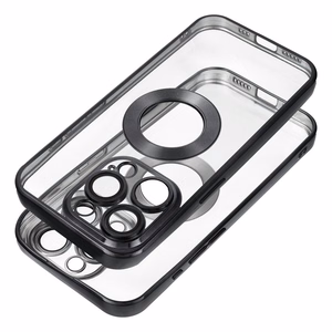 GLAM dėklas telefonui IPHONE 17 juodas