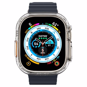 Spigen Thin Fit чехол для Apple Watch Ultra 1 / 2 / 3 (49 mm) - прозрачный