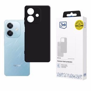 3mk Matinis Dėklas for Oppo A60 5G - Matinis juodas