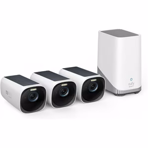 Eufy eufyCam 3 T88723W1 – 3+1 apsaugos kamerų rinkinys, IP67, HDD/SSD saugykla