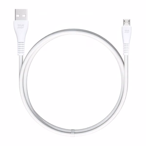 Laidas USB A į Micro USB Blue Star 2A 12W 1 m PJ-DG3-A baltas
