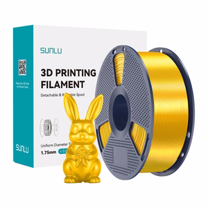 Sunlu PLA+ Silk filamentas, auksinis