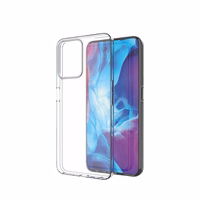 Itin plonas 0.5mm dėklas telefonui Realme C35 skaidrus