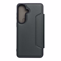 RAZOR knygos tipo dėklas SAMSUNG S26 Edge telefonui, tamsiai žalias