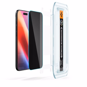 Spigen Glas.TR EZ Fit 2-jų rinkinys privatumo stiklas iPhone 17 Air