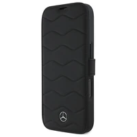 Mercedes MB Waves Odinis dėklas telefonui iPhone 16 Pro Max - juodas (m)