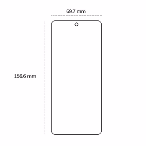 Apsauginis stiklas 2,5D Xiaomi Redmi Note 14 4G / 14 5G