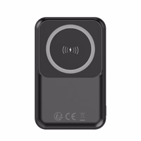 "Forever" belaidis maitinimo bankas MATB-100 PD QC 22,5W 10000 mAh magnetinis juodas