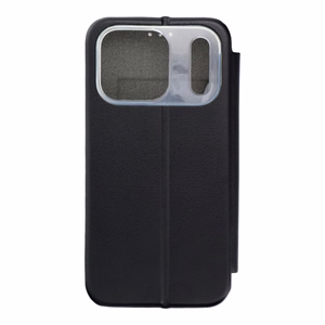 ELEGANCE knygos dėklas IPHONE 17 Pro juodas