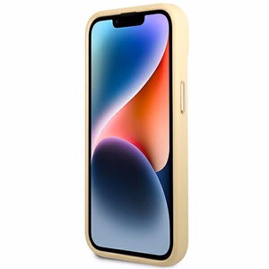 Guess GUHCP14MHGCRHD iPhone 14 Plus 6.7 "auksinis/auksinis kietas dėklas Croco Collection