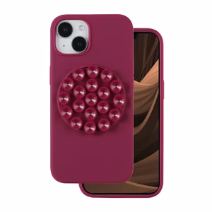 Silikoninis Stick dėklas for iPhone 13 6,1" kaštoninė