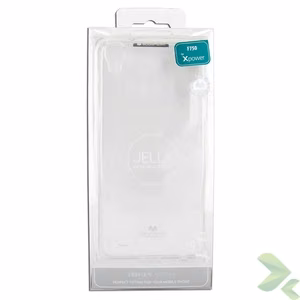Mercury Transparent Jelly dėklas, skirtas LG X Power, skaidrus