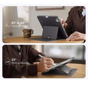 ESR Flip Hybrid deklas iPad Pro 11 5 / 6 / 2024-2025 - Juodas