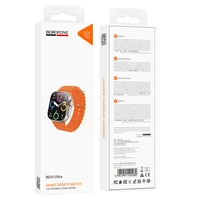 Borofone išmanusis laikrodis BD14 Ultra titano auksinis