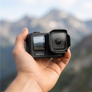 Tech-Protect Glass Fit+ 2 dalių stiklo ir plėvelės rinkinys, skirtas GoPro Mission 1 / Pro