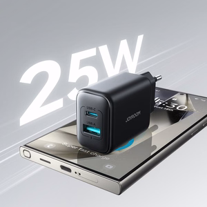 Įkroviklis Joyroom (JR-TCF13) (1xUSB-C; 1xUSB; 3A 25W) juodas