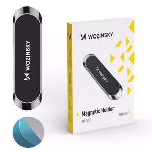 Магнитный держатель для приборной панели Wozinsky, чёрный (WMH-01)
