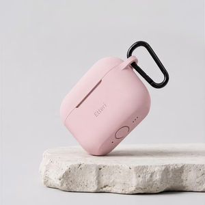 Etteri silikoninis dėklas, skirtas AirPods Pro 3 šviesiai rožinis