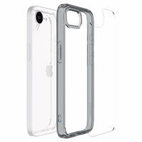 Dėklas telefonui Spigen Ultra Hybrid skirtas iPhone 16e - pilkas