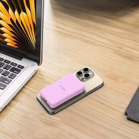 Tech-Protect PB31 MagSafe 10000mAh Išorinė baterija (f) - violetinė