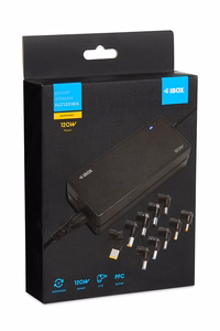 iBox IUZ120WA maitinimo adapteris patalpinis 120 W juodas