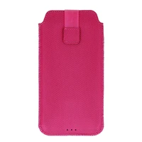 HIT Pouch Case (XL dydis) Iphone 15/15 Pro/Iphone 16/16 Pro/Samsung S24/S24 Plus/S25/S25 Plus/A53/A55 5G dizainas 2 rožinis