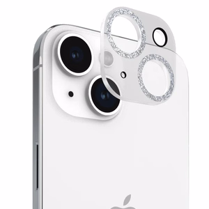 Case-Mate Sparkle Lens Protector apsauginis kamerų lęšių stiklas, skirtas iPhone 15 / 15 Plus, „Twinkle“ rašto