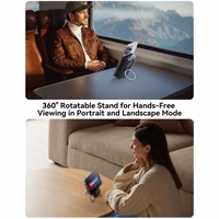 Išorinė baterija Joyroom "JR-PBM02 3in1" juoda 10000mAh (Belaidis įkrovimas 15W)