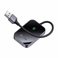 CarPlay belaidis adapteris su USB laidu McDodo CA-7210 juodas