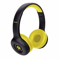 Trust Nouna - belaidis Bluetooth Over-Ear Kids ausinės (juodas)