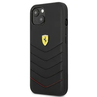 Ferrari FEHCP13SRQUK iPhone 13 mini 5.4 kietasis dėklas juodas Off Track Quilted